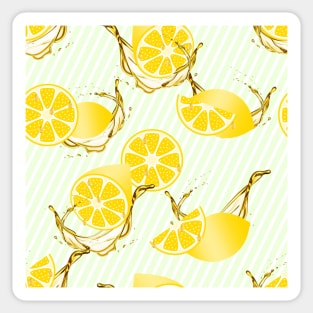 Fresh lemons Sticker